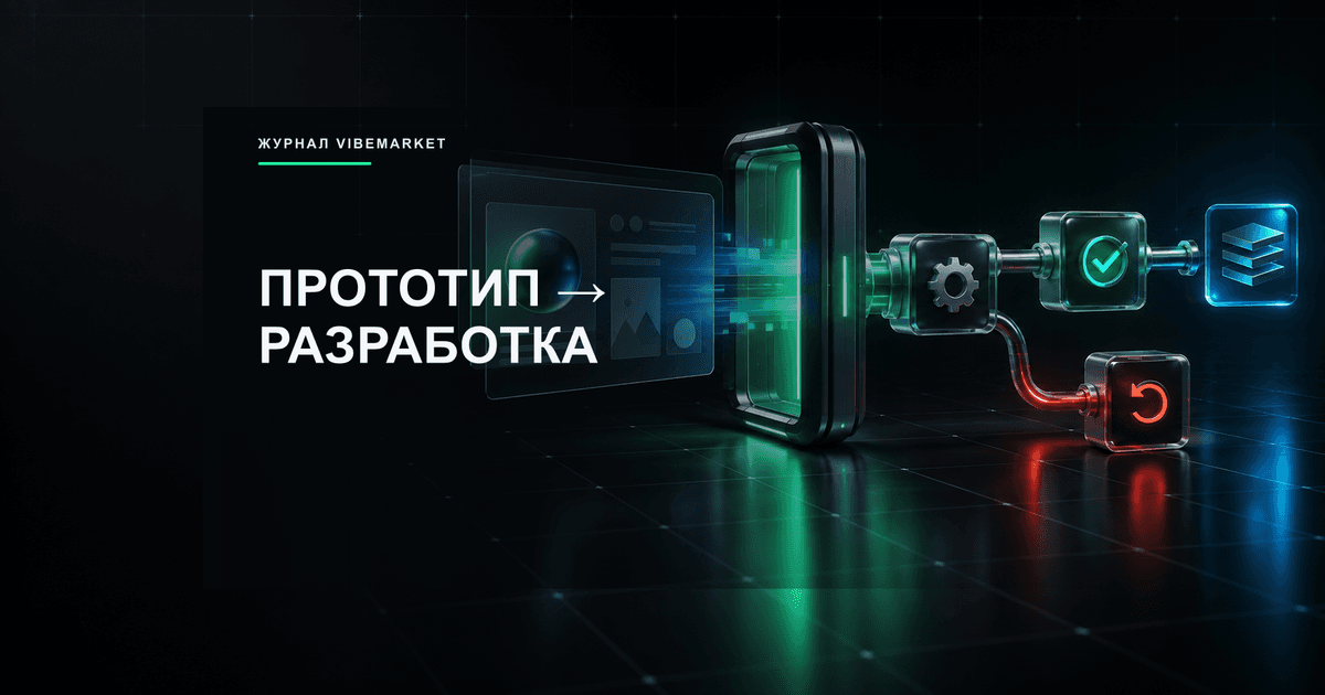 Когда прототип на вайбкодинге пора передавать в полноценную разработку