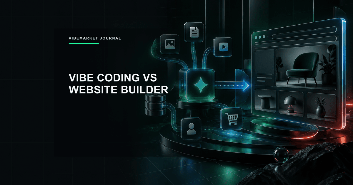 Vibe Coding vs Website Builders: When AI Gives You More Flexibility