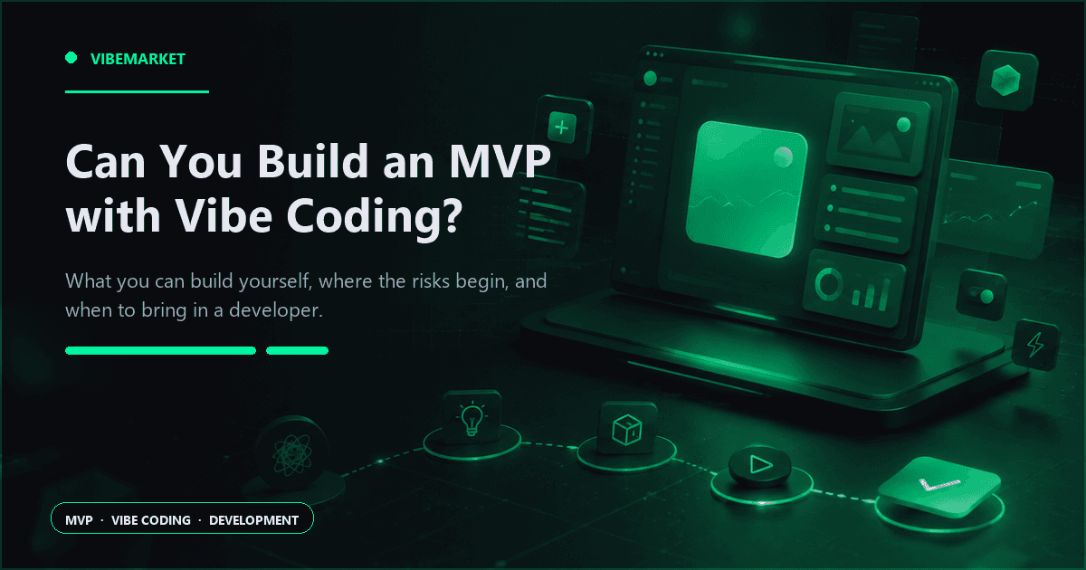 Can You Build an MVP with Vibe Coding? Where the Prototype Ends