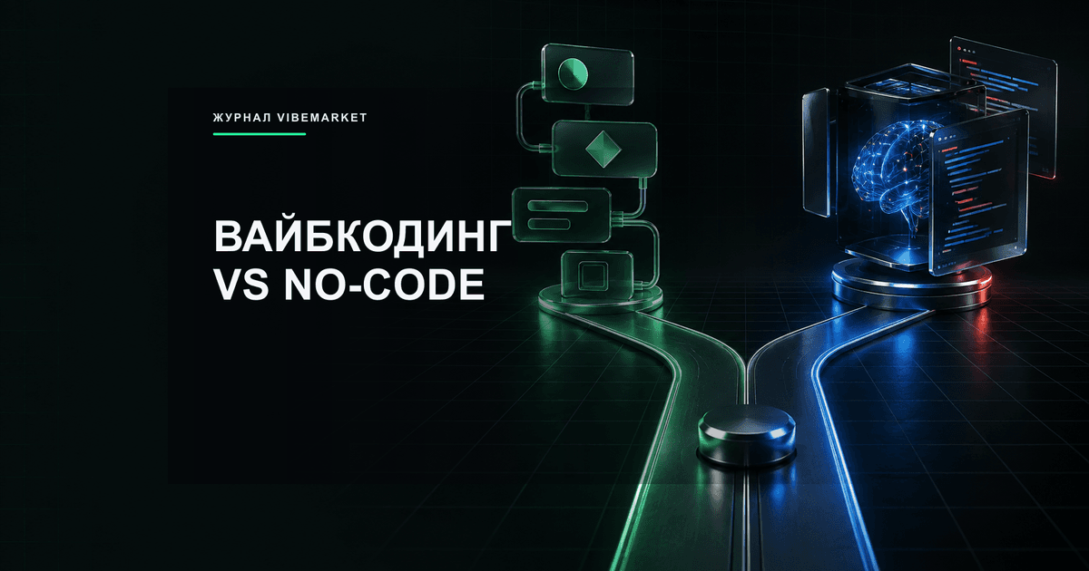 Вайбкодинг или no-code: что выбрать для запуска продукта