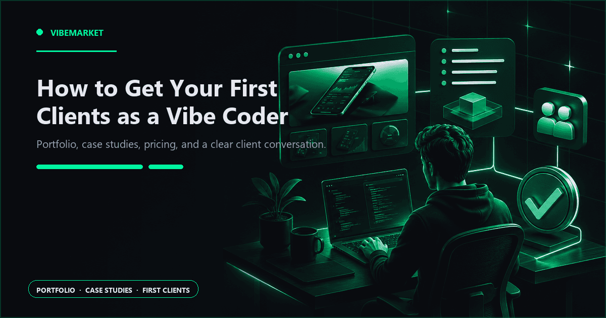 How to Get Your First Clients as a Vibe Coder