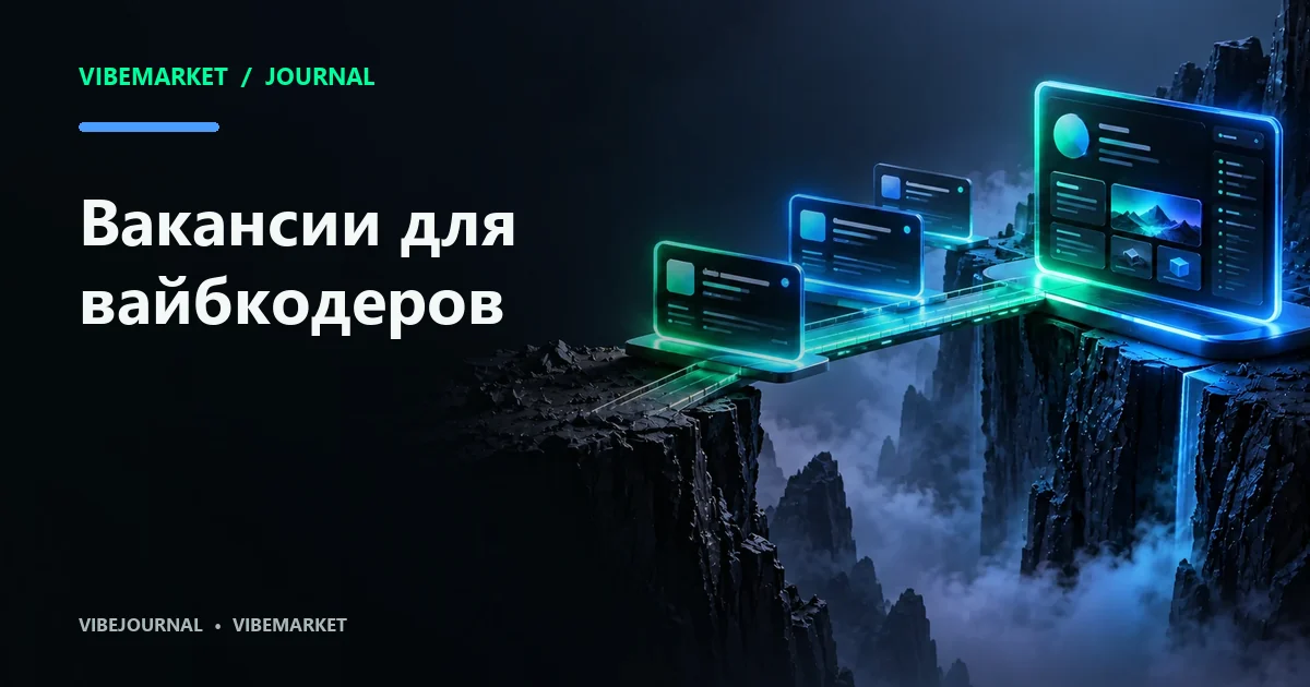 Вакансии для вайбкодеров: где искать работу и что требуют работодатели